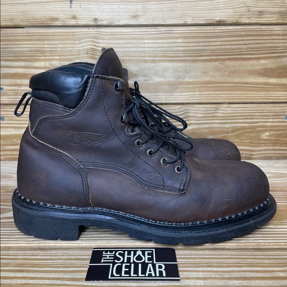 Red Wing Boots Men’s 10.5 Work Boot 2206 6” Waterproof Work Safety Boot